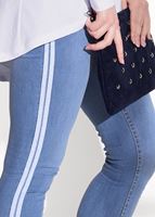 Vêtements hijab BLEU PANTALON EN DENIM DÉTAILLÉ LIGNE 3113