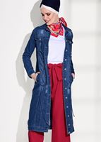 Tesettür giyim KIRMIZI T 3218 Bwest-Bol Kesim Pantolon