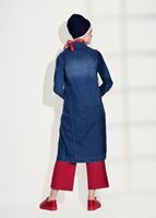 Tesettür giyim KIRMIZI T 3218 Bwest-Bol Kesim Pantolon