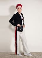 Vêtements hijab ÉCRU PANTALON LYCRA AVEC CTÉS À RESSORT 6557