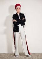 Vêtements hijab ÉCRU PANTALON LYCRA AVEC CTÉS À RESSORT 6557