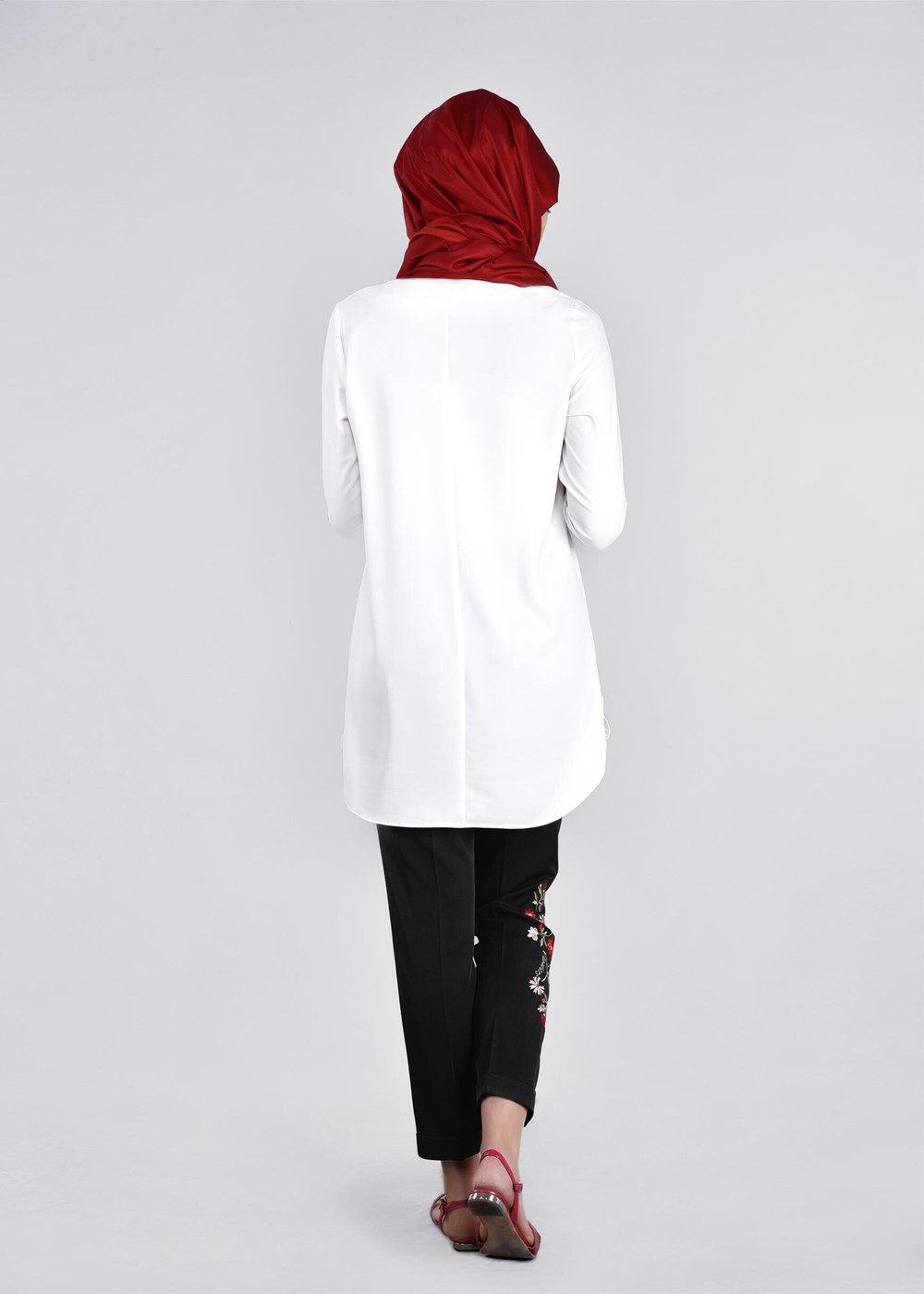 Vêtements hijab NOIR PANTALON 7174 