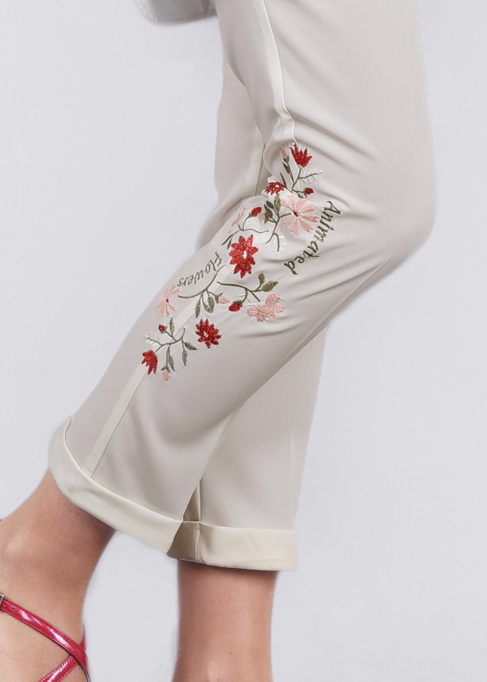 Tesettür giyim KREM T 7174 Sarah Pantolon-Alv Fashion