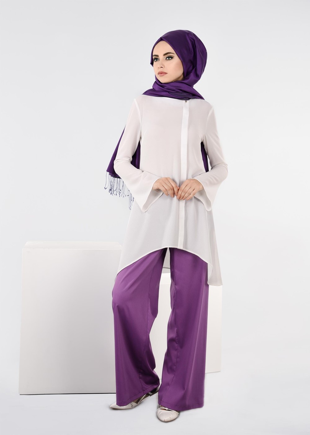 Tesettür giyim MOR T 7207 New Artemis Pantolon-Alv Fashion