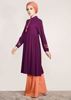 Tesettür giyim TURUNCU T 7207 New Artemis Pantolon-Alv Fashion