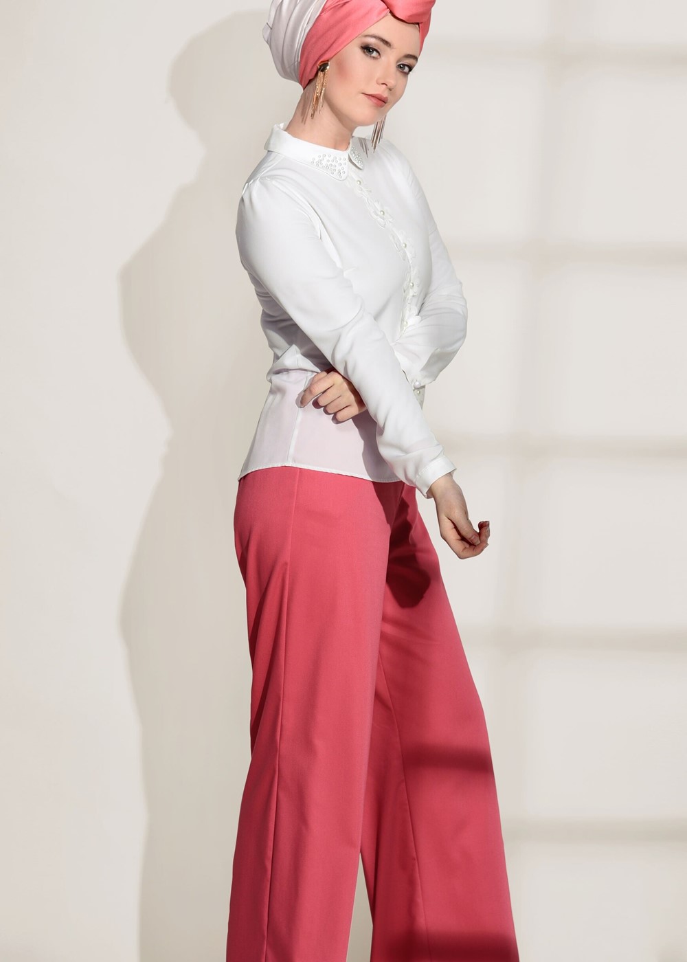 Tesettür giyim MERCAN T 7207 New Artemis Pantolon-Alv Fashion