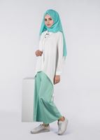 Tesettür giyim YEŞİL T 7208 Nadya 43414 Pantolon-Alv Fashion