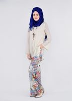 Tesettür giyim MAVİ T 7209 Sonya 10406 Pantolon-Alv Fashion