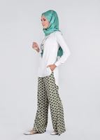 Hijab clothing BEIGE CREPE PANTS 7210 