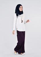 Hijab clothing NAVY BLUE CREPE PANTS 7210 