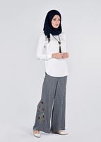 Tesettür giyim LACİVERT T 7211 Como Emp. 1 Pantolon-Alv Fashion