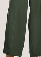 Vêtements hijab KAKI PANTALON LARGE À TAILLE ÉLASTIQUE 7241