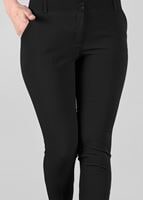 Tesettür giyim SİYAH ARA BEL DAR PAÇA PANTOLON 7309 