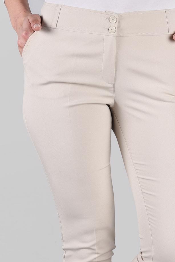 Tesettür giyim  ARA BEL DAR PAÇA PANTOLON 7309  - TRENDTESETTÜR