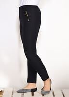 Tesettür giyim SİYAH T 7402 Amine Hüma-Klasik Kesim Pantolon