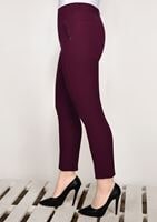 Tesettür giyim BORDO T 7402 Amine Hüma-Klasik Kesim Pantolon