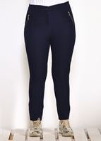 Tesettür giyim LACİVERT T 7402 Amine Hüma-Klasik Kesim Pantolon