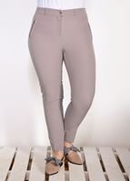 Tesettür giyim VİZON T 7402 Amine Hüma-Klasik Kesim Pantolon