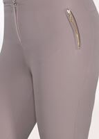 Tesettür giyim VİZON T 7402 Amine Hüma-Klasik Kesim Pantolon