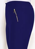 Tesettür giyim LACİVERT T 7402 Amine Hüma-Klasik Kesim Pantolon