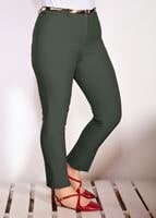 Vêtements hijab KAKI PANTALON AVEC CEINTURE 7602