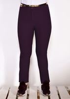Hijab clothing PLUM BELT DETAILED PANTS 7602 
