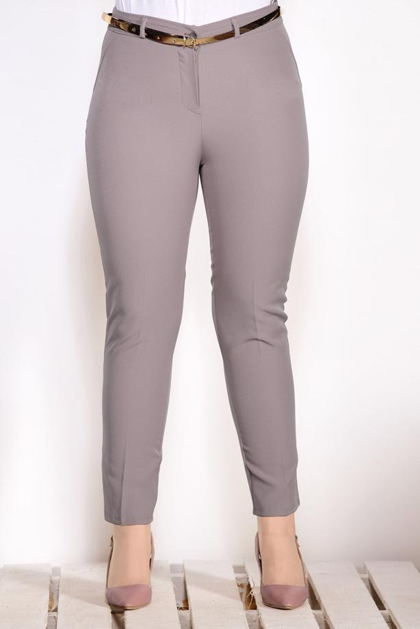Vêtements hijab VISON PANTALON AVEC CEINTURE 7602 - TRENDTESETTÜR