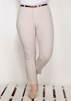 Vêtements hijab BEIGE PANTALON AVEC CEINTURE 7602