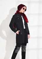 Vêtements hijab NOIR Pantalon T 8452 