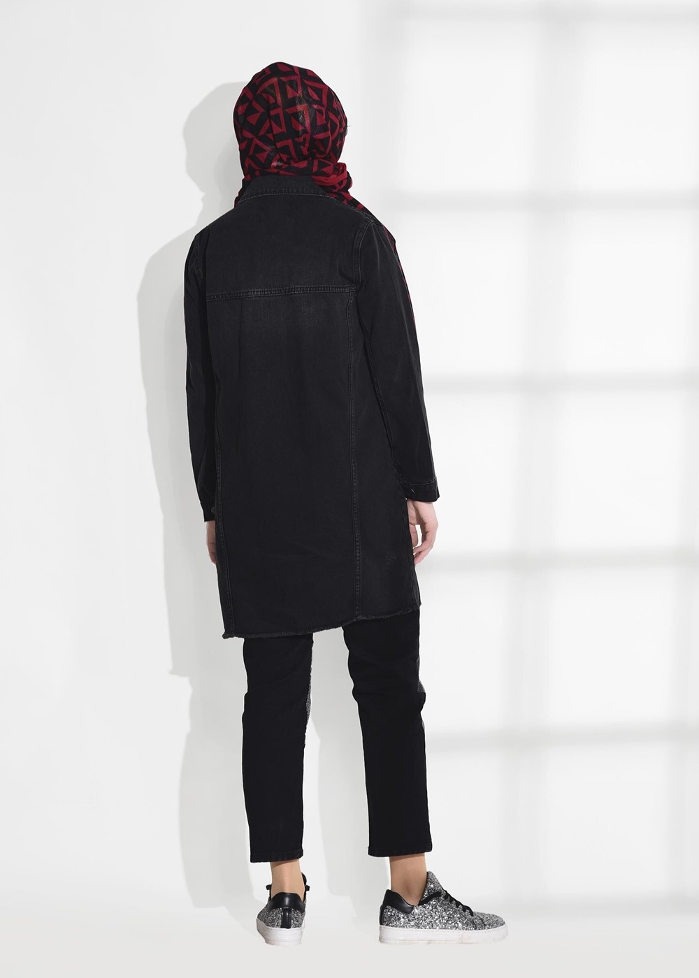 Vêtements hijab NOIR Pantalon T 8452 