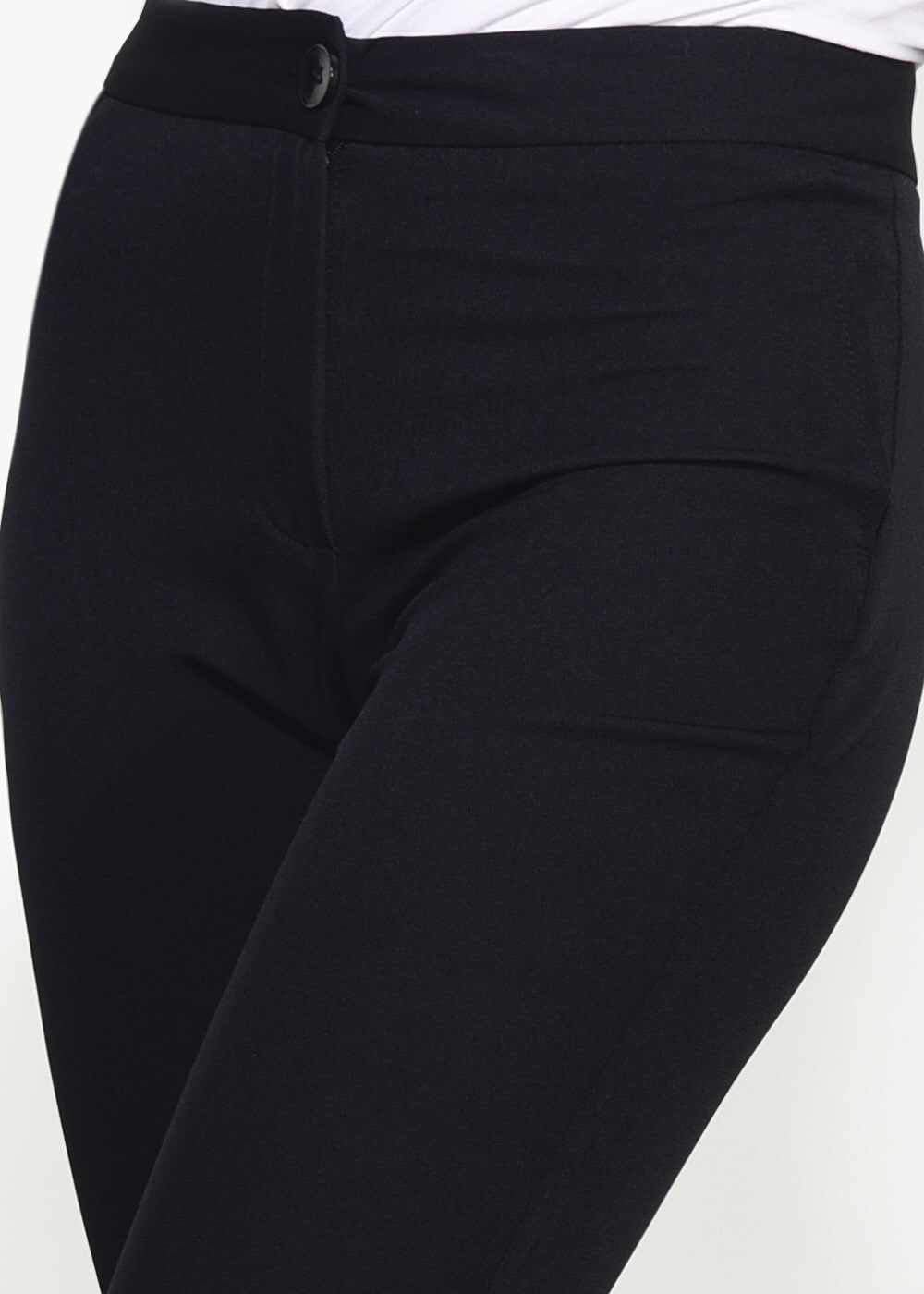 Tesettür giyim SİYAH KLASİK KESİM PANTOLON 8541