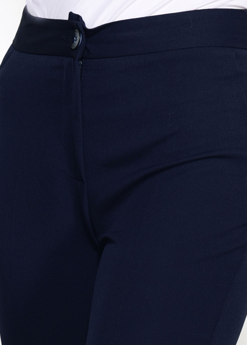 Vêtements hijab BLEU MARINE PANTALON COUPE CLASSIQUE 8541