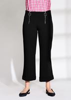 Vêtements hijab NOIR PANTALON DÉTAILLÉ À FERMETURE ÉCLAIR T 8664