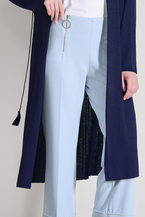 Hijab clothing  ZIPPER DETAILED PANTS T 8664  - TRENDTESETTÜR