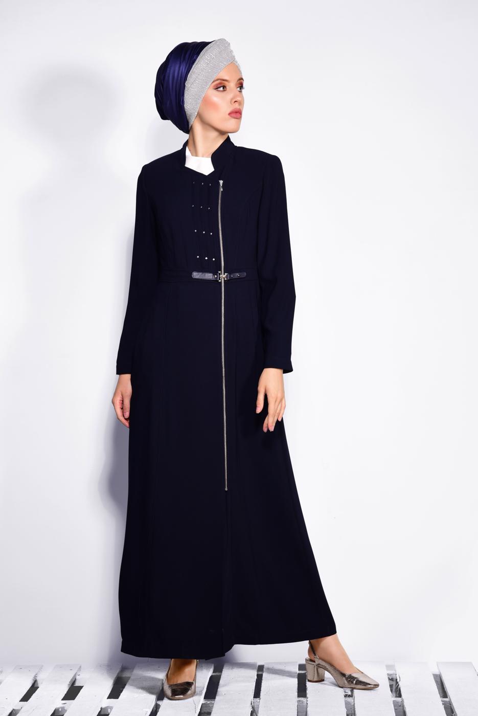 Vêtements hijab BLEU MARINE COUCHE DE FINITION HIJAB T 1036