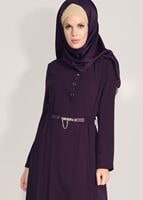 Tesettür giyim MÜRDÜM T 1049 Orlando Tesettür Pardesü-Alv Fashion