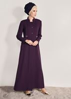 Tesettür giyim MÜRDÜM T 1079 Kiwon Pardesü-Alv Fashion