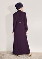 Tesettür giyim MÜRDÜM T 1079 Kiwon Pardesü-Alv Fashion