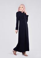 Tesettür giyim LACİVERT T 1087 Maral 5985 Pardesü-Alv Fashion