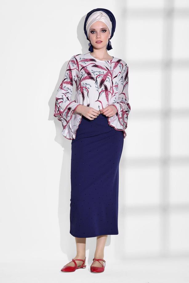 Tesettür giyim  69341 ETEK - TRENDTESETTÜR