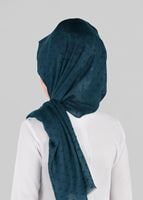 Vêtements hijab VERT T 48030 Polo İst.-İpeksi Krep Şal
