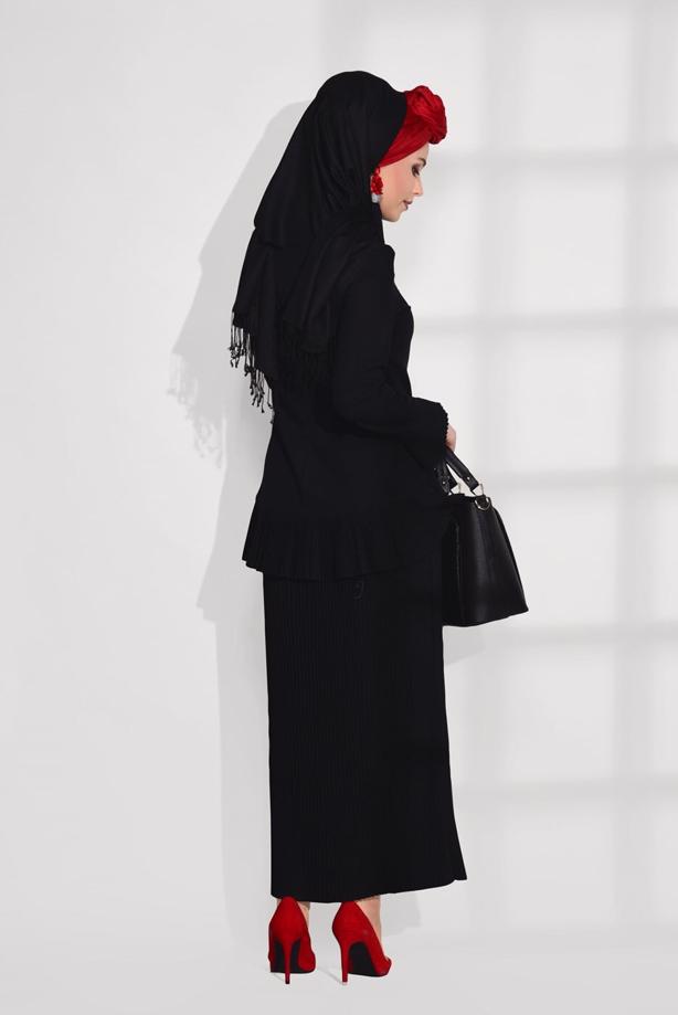 Vêtements hijab  PLEATED 2 PIECE SKIRTED SUIT  791 - TRENDTESETTÜR