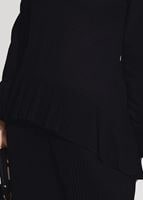 Vêtements hijab NOIR  JUPE PLISSÉE 2 PIÈCES 791