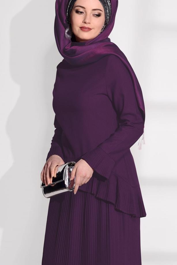 Vêtements hijab  PLEATED 2 PIECE SKIRTED SUIT  791 - TRENDTESETTÜR
