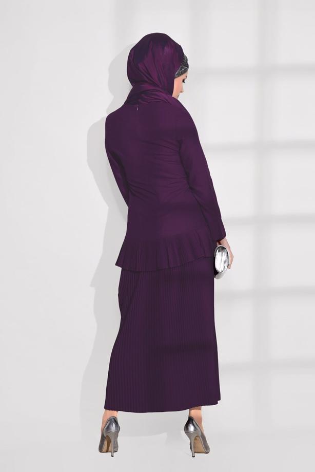 Vêtements hijab  PLEATED 2 PIECE SKIRTED SUIT  791 - TRENDTESETTÜR