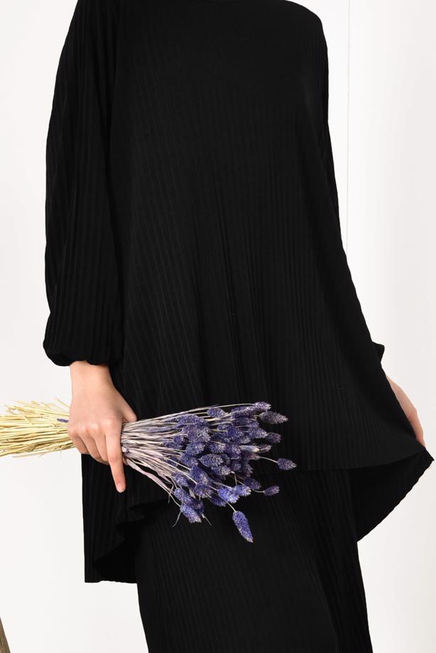 Vêtements hijab  PLEATED SKIRTED SUIT 3526  - TRENDTESETTÜR