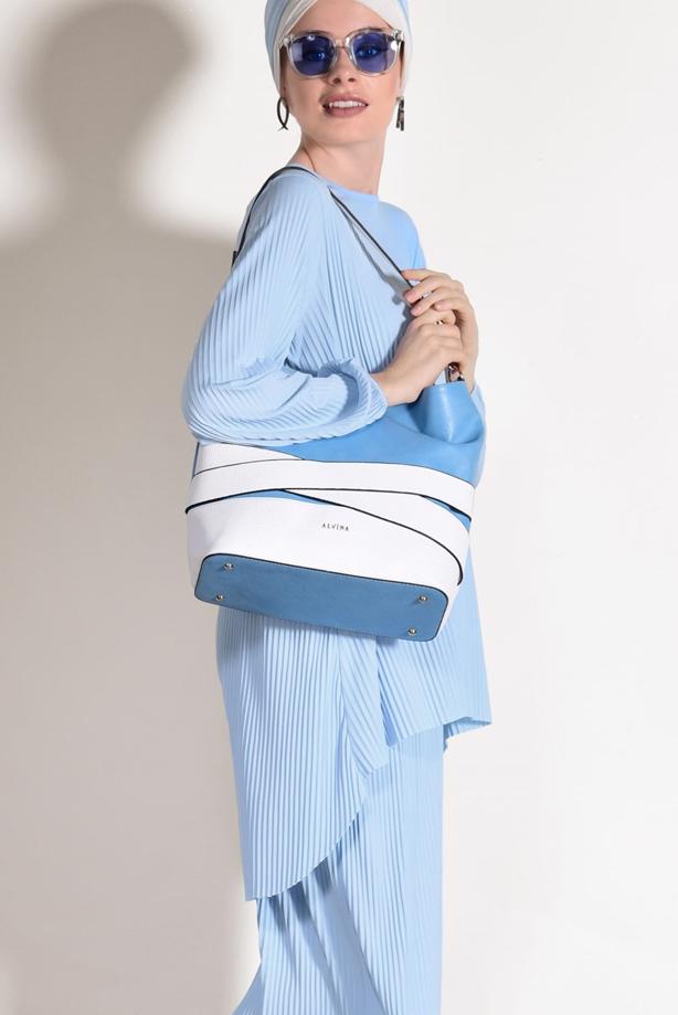 Vêtements hijab  PLEATED SKIRTED SUIT 3526  - TRENDTESETTÜR