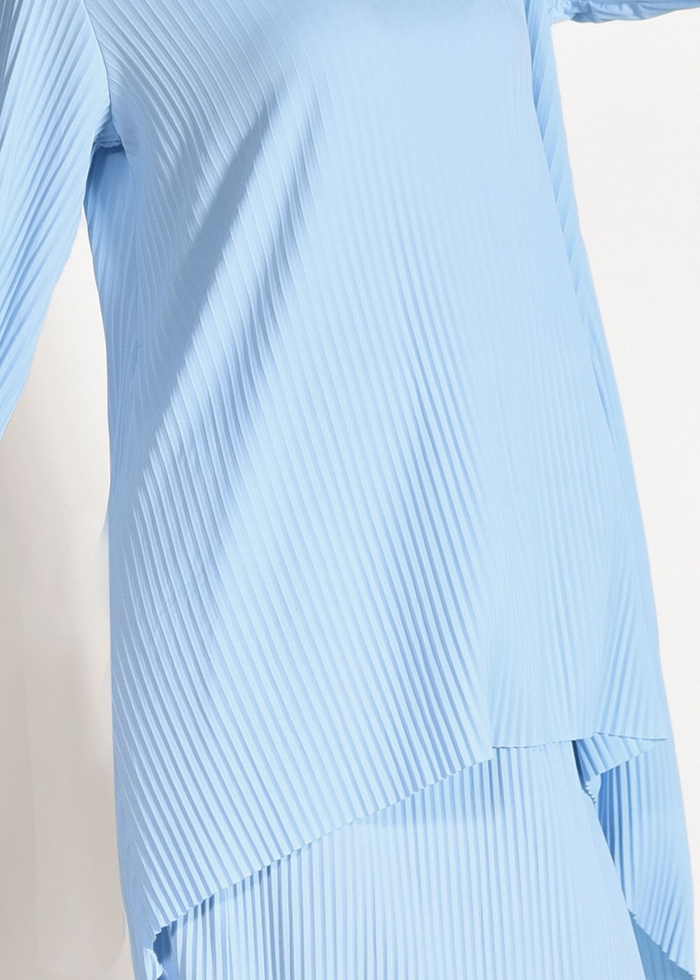 Vêtements hijab BLEU COSTUME JUPE PLISSÉE 3526