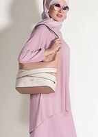 Vêtements hijab POUDRE COSTUME JUPE PLISSÉE 3526