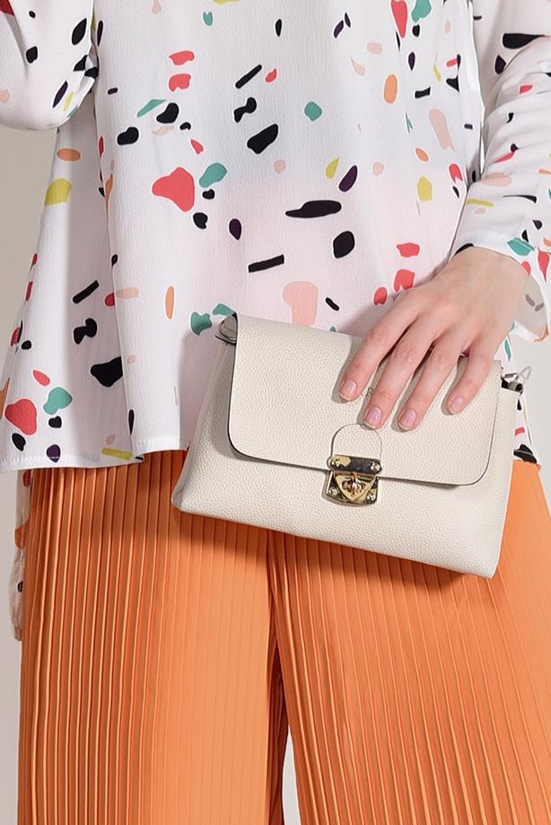 Vêtements hijab  PRINTED 2 PIECE SUIT WITH PANTS 0103 - TRENDTESETTÜR